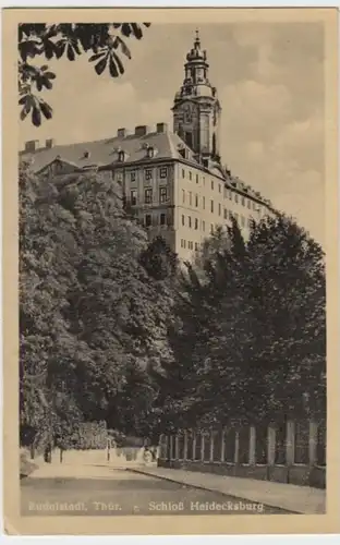 (9129) AK Rudolstadt, Schloss Heidecksburg 1957