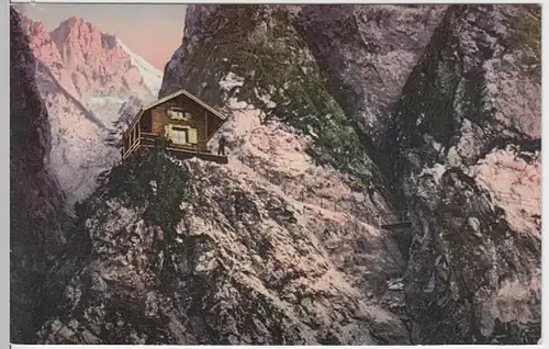 (8778) AK Höllentalklamm, Wetterstein., Eingang, vor 1945