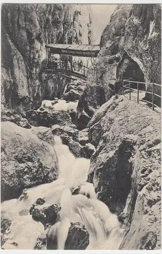 (8776) AK Höllentalklamm, Wetterstein. 1918