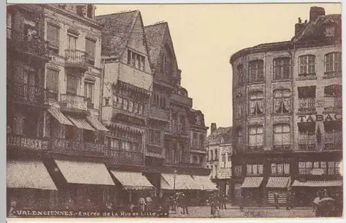 (8663) AK Valenciennes, Rue de Lille, vor 1945