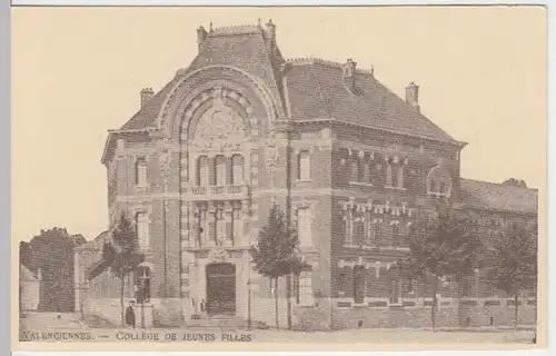 (8662) AK Valenciennes, Mädchenschule, vor 1945