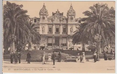 (8653) AK Monte Carlo, La facade du Casino 1910er