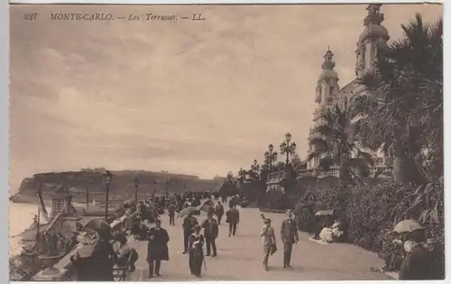 (8642) AK Monte Carlo, Les Terrasses 1910er