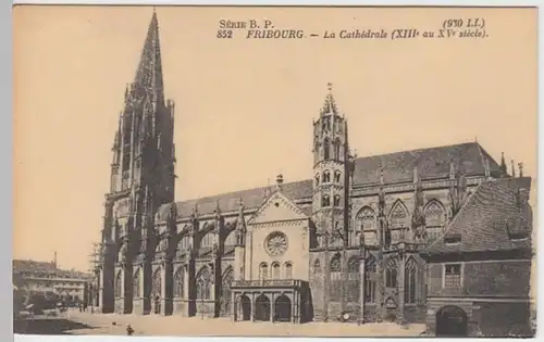 (8522) AK Fribourg, Freiburg im Breisgau, Münster, vor 1945
