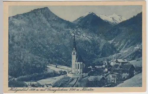 (8480) AK Heiligenblut am Großglockner, Kirche, vor 1945