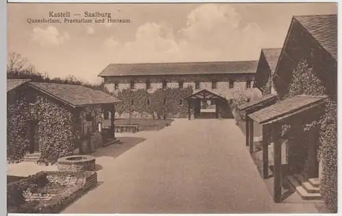 (8466) AK Bad Homburg v. d. Höhe, Kastell Saalburg, vor 1945