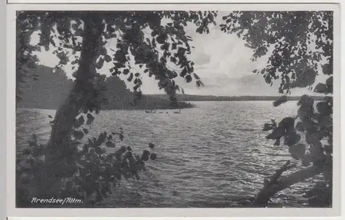 (8464) AK Arendsee, Altmark, See, vor 1945
