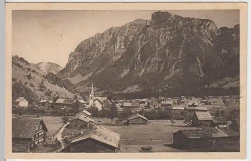 (8412) AK Mellau, Panorama mit Kanisfluh 1944