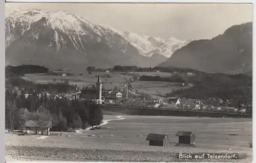 (8345) Foto AK Teisendorf, Berchtesg. Land, Panorama 1933