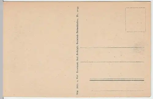 (8332) AK Kreuzeck, Wetterstein., Adolf-Zoeppritz-Haus, ab 1935