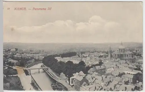 (8327) AK Namur, Panorama 1910
