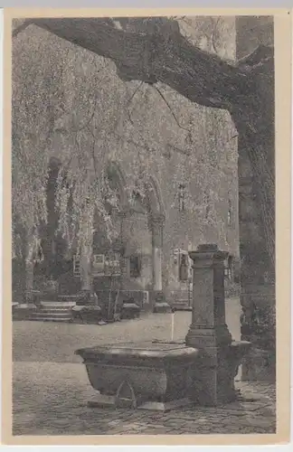 (8300) AK Heidelberg, Schlosshof, vor 1945