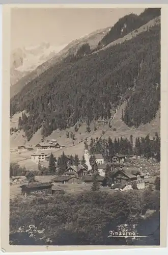 (8264) Foto AK Ginzling, Panorama, vor 1945
