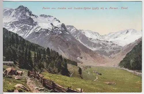(8192) AK Sulden, Solda, Südtirol, Suldenspitze, Ferner, vor 1945