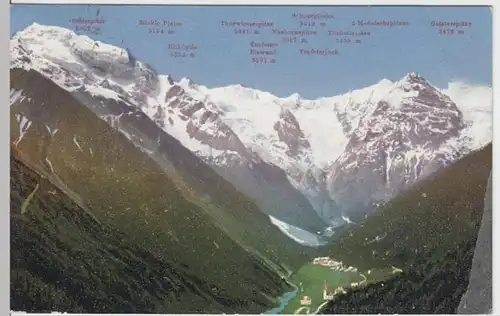 (8171) AK Trafoi, Südtirol, Ortlergruppe 1912