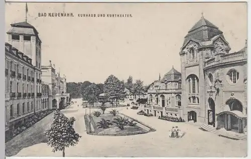 (8124) AK Bad Neuenahr-Ahrweiler, Kurhaus, Kurtheater 1912