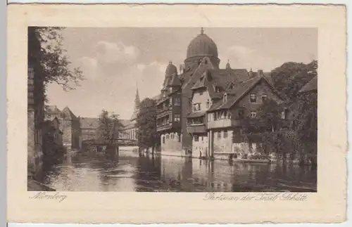 (8120) AK Nürnberg, Insel Schütt 1925