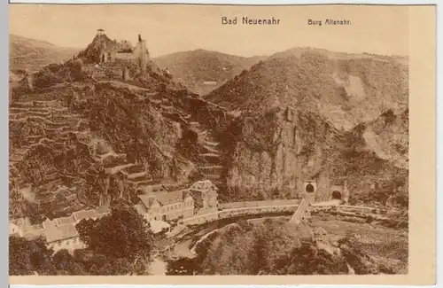(8107) AK Bad Neuenahr-Ahrweiler, Burg Altenahr, vor 1945