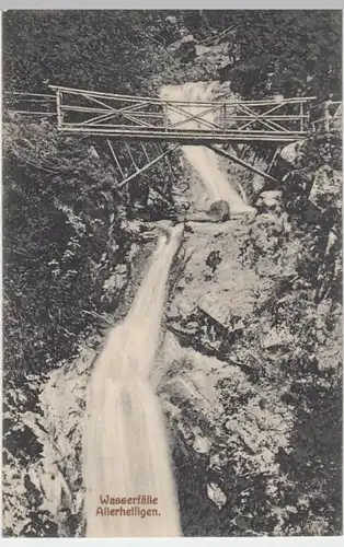 (8099) AK Oppenau, Allerheiligen-Wasserfälle 1912