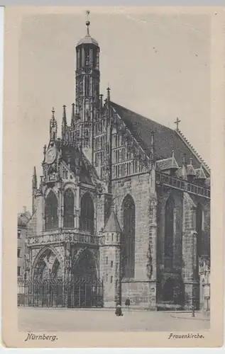 (8085) AK Nürnberg, Frauenkirche, vor 1945