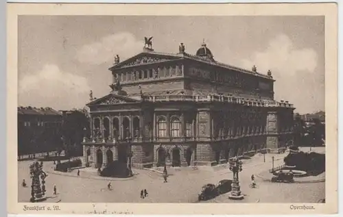 (8042) AK Frankfurt am Main, Oper 1915