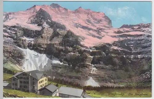 (8022) AK Wengernalp, Jungfrau, vor 1945