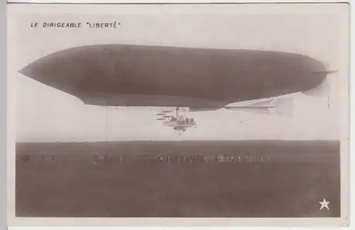 (7911) Foto AK Luftschiff Lebaudy  Liberte, um 1909