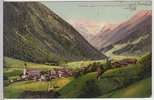 (7868) AK Neustift im Stubaital, Panorama 1910