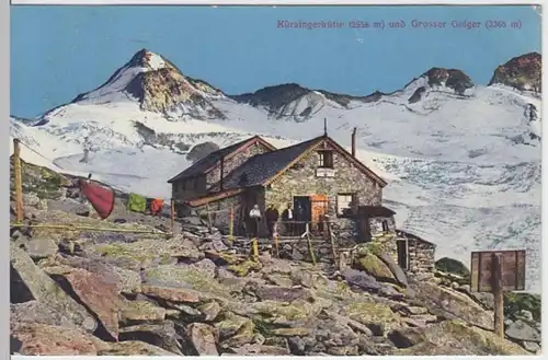 (7858) AK Kürsingerhütte, Großer Geiger 1914