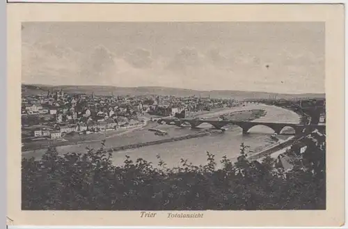 (7818) AK Trier, Panorama 1916