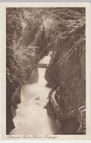 (7780) AK Kaprun, Sigmund-Thun-Klamm, um 1925