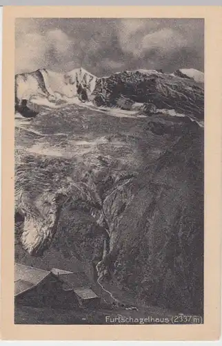 (7711) AK Furtschaglhaus, Zillertal, Hochfeiler, Hochferner 1924