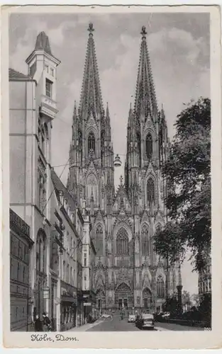 (7706) AK Köln, Dom 1942