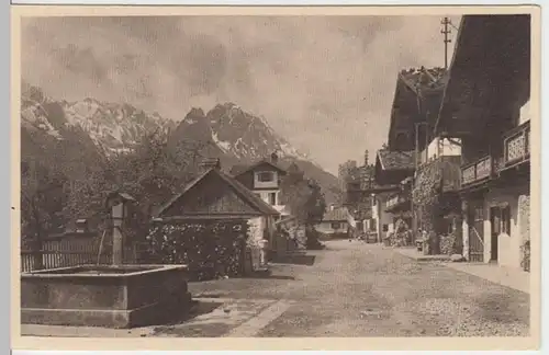 (7692) AK Garmisch, Frühlingsstr. 1924