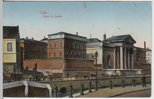 (7691) AK Lille, Frankr., Justizpalast, vor 1945
