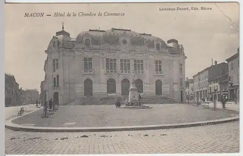 (7690) AK Macon, Frankr., Hotel de la Chambre de Commerce, vor 1945