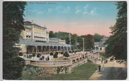 (7647) AK Bad Nauheim, Kurhaus 1913