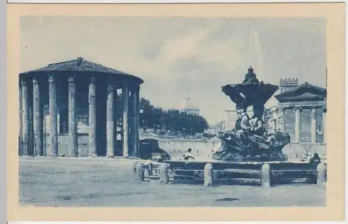 (7601) AK Rom, Roma, Tempel des Hercules Victor, vor 1945