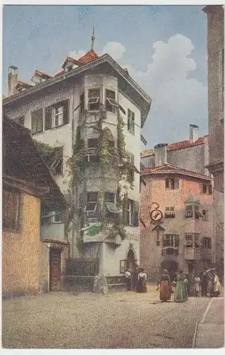 (7584) Künstler AK Bozen, vor 1945