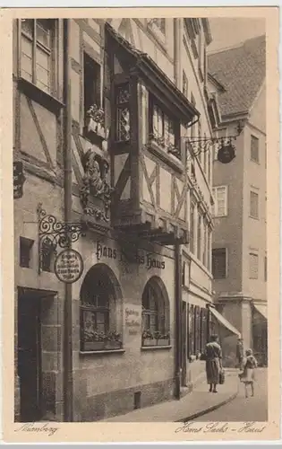 (7436) AK Nürnberg, Hans Sachs Haus, vor 1945