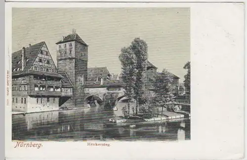 (7413) AK Nürnberg, Henkersteg, bis 1905