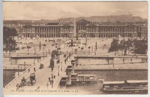 (7384) AK Paris, Place de la Concorde 1905