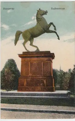 (7330) AK Hannover, Sachsenross 1919