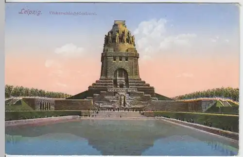 (7328) AK Leipzig, Völkerschlachtdenkmal 1928