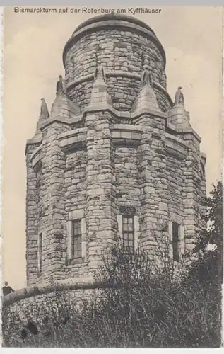 (7315) AK Steinthaleben, Bismarckturm auf der Rothenburg 1913