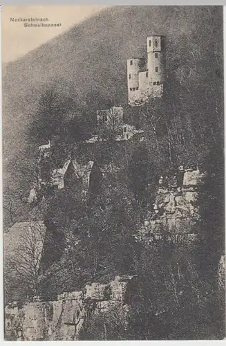 (7312) AK Neckarsteinach, Schwalbennest 1911