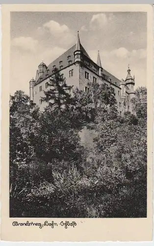 (7285) AK Marburg, Schloss 1944