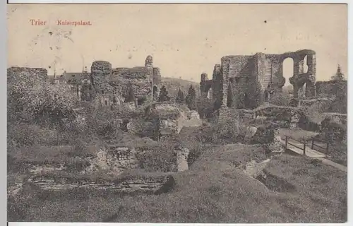 (7238) AK Trier, Kaiserpalast 1912