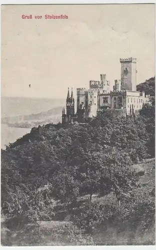 (7198) AK Koblenz, Schloss Stolzenfels 1912