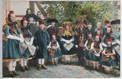 (7177) AK Trachten, Schwälmer Hochzeit, Hessen, vor 1945